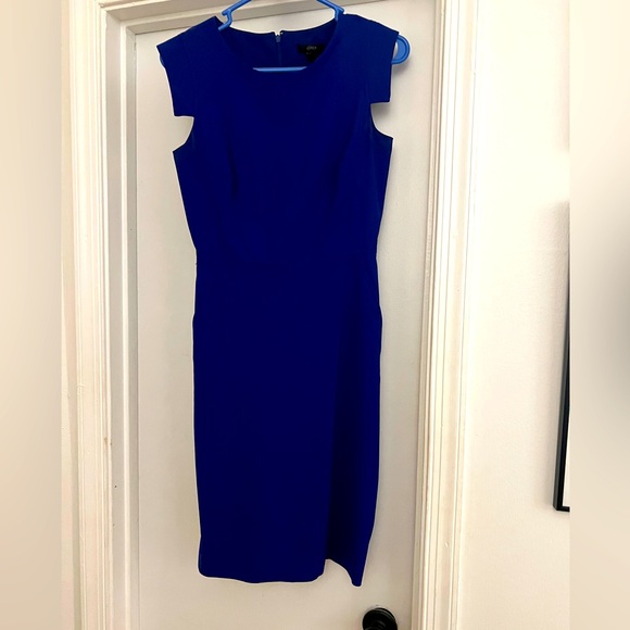 J. Crew Dresses & Skirts - JCREW RESUME DRESS ROYAL BLUE SIZE 00